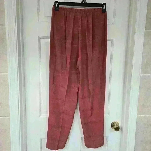 Rexx Ltd New York Women's Coral Set Longsleeve & Pants,Size M - Picture 6 of 6